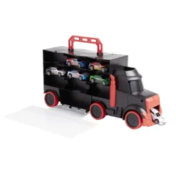 Outlet Gifi Camion de transport avec 6 voitures