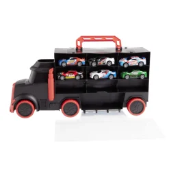 Outlet Gifi Camion de transport avec 6 voitures