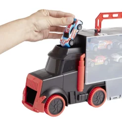 Outlet Gifi Camion de transport avec 6 voitures