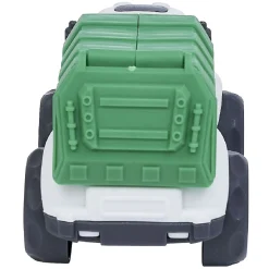 Discount Gifi Camion poubelle plastique vert 10x6,5xH7 cm