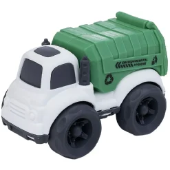 Discount Gifi Camion poubelle plastique vert 10x6,5xH7 cm
