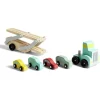 Gifi Eveil<Camion transporteur 4 voitures en bois