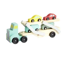 Gifi Eveil<Camion transporteur 4 voitures en bois