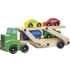 Gifi Eveil<Camion transporteur 4 voitures en bois