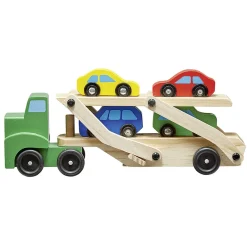 Gifi Eveil<Camion transporteur 4 voitures en bois