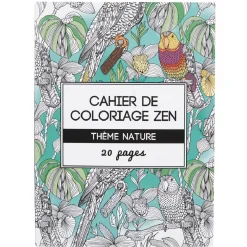 Gifi Carnet à colorier zen 20p en papier