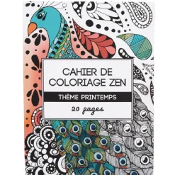 Gifi Carnet à colorier zen 20p en papier
