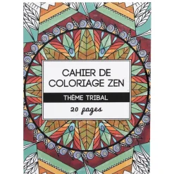 Gifi Carnet à colorier zen 20p en papier