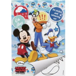 Gifi Carnet de coloriage A4 avec autocollants
