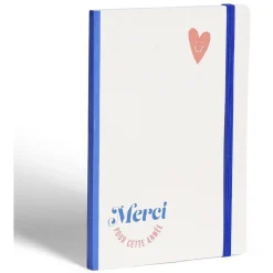 Carnet 80 pages format A5 Merci pour cette année - 4 modèles*Gifi Sale