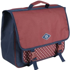 Clearance Gifi Cartable primaire rouge bordeaux et bleu