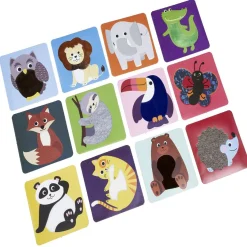 Gifi Eveil<Carte animaux à toucher x12