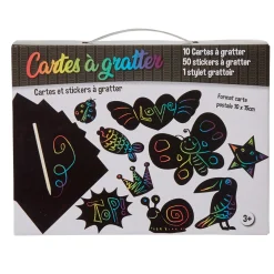 Gifi Cartes à gratter art créatif enfant
