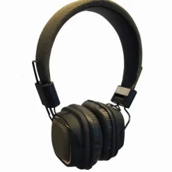 Casque audio Bluetooth Homday X-Pert finition tissu noir kaki*Gifi Best