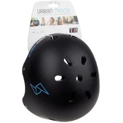 Gifi Casque de protection URBAN MOOV noir taille L trottinette et vélo