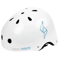 Gifi Casque de protection URBAN MOOV blanc taille S trottinette et vélo