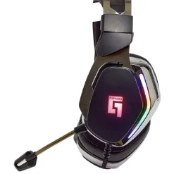 Casque gaming PC Homday avec micro et LED multicolores*Gifi Best