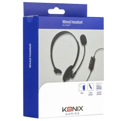 Casque Micro Monaural PS-100 pour PS4*Gifi