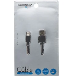 Câble compatible Android USB type C*Gifi Sale