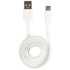 Câble de charge USB-C plat 1 m blanc ou noir*Gifi Outlet