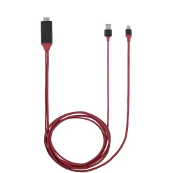 Câble de connexion 3en1 USBC HDMI USB 2m*Gifi