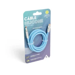 Câble lightning 1m en silicone*Gifi Outlet
