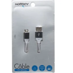 Câble lumineux compatible Apple Iphone 5 et suivants*Gifi Hot
