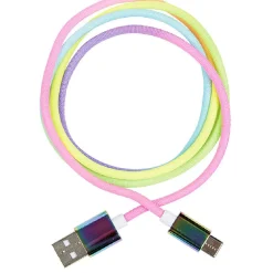 Câble micro-USB multicolore charge et transfert de données*Gifi Clearance