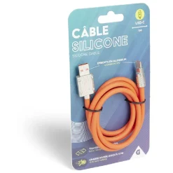 Câble USB-C 1m en silicone*Gifi Clearance