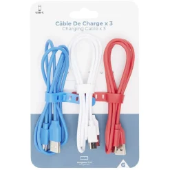 Câble USBC 1 m x3*Gifi Best