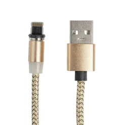 Câble USB magnétique 3en1 USB-C microUSB lightning 1m*Gifi New