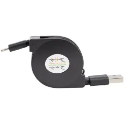 Câble USB rétractable embout lightning*Gifi Discount