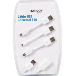 Câble usb universel 1 m*Gifi Outlet