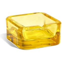 Cendrier carré en verre coloré*Gifi New