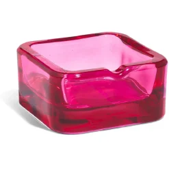 Cendrier carré en verre coloré*Gifi New