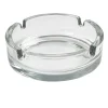 Cendrier rond transparent en verre x2*Gifi Online