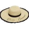 Gifi Chapeau capeline paille été Ø43 cm