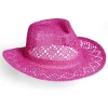 Gifi Chapeau de cowboy 56-58cm rose ou beige