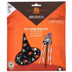 Gifi Chapeau de sorcière et baguette magique à créer Halloween