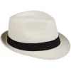 Clearance Gifi Chapeau Panama avec ruban