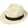 Sale Gifi Chapeau été beige avec ruban