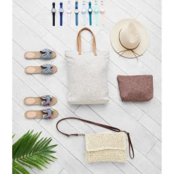 Gifi Chapeau tressé en coton