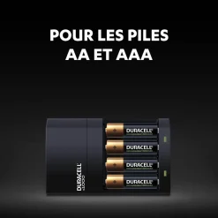 Chargeur pour 4 piles Duracell AA/AAA 4H*Gifi Sale