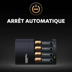 Chargeur pour 4 piles Duracell AA/AAA 4H*Gifi Sale