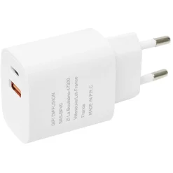 Chargeur USBC USB blanc*Gifi Discount