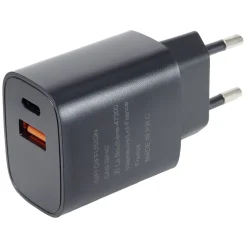 Chargeur USBC USB noir*Gifi Discount