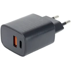 Chargeur USBC USB noir*Gifi Discount