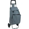 Gifi Chariot de course avec poche fraîcheur et 6 roues - 35xH.95cm