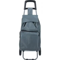 Gifi Chariot de course avec poche fraîcheur et 6 roues - 35xH.95cm
