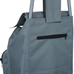 Gifi Chariot de course avec poche fraîcheur et 6 roues - 35xH.95cm